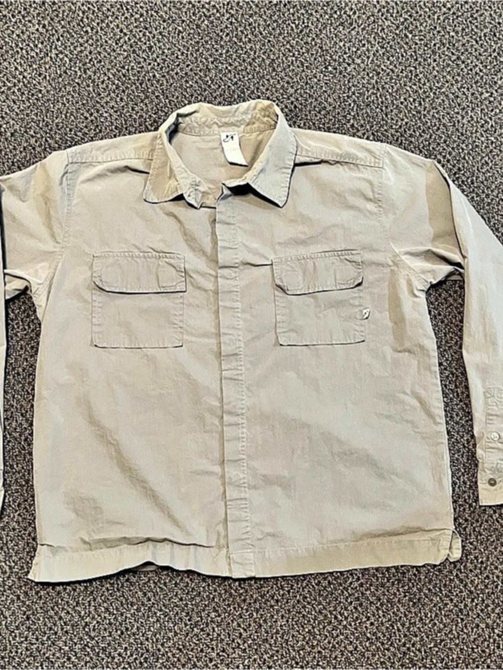 Slant Men's Gray Utility Shirt Size XL